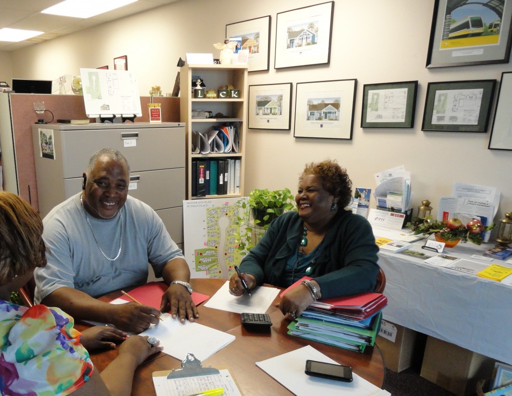 Housing Resource Center Client and New Homeowner Innercity Community
